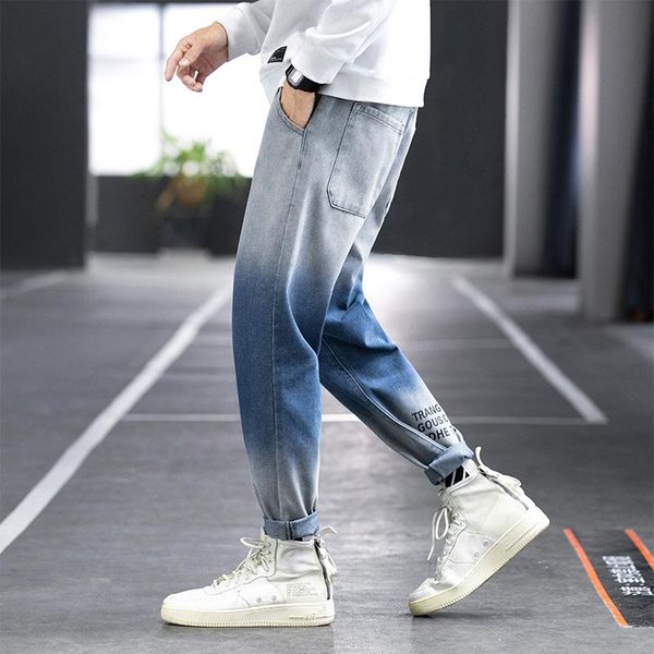 новая повседневная мода весна осень мужчины джинсы тонкие ноги корейский тренд все-матч длинные джинсовые штаны, Blue
новая повседневная мода весна осень мужчины джинсы тонкие ноги корейский тренд все-матч длинные джинсовые штаны, Blue