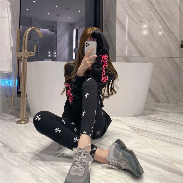 crocsinnet красные брюки модные, тонкие, плотные, эластичные, жареные уличные крест вязаные леггинсы, Black
crocsinnet красные брюки модные, тонкие, плотные, эластичные, жареные уличные крест вязаные леггинсы, Black