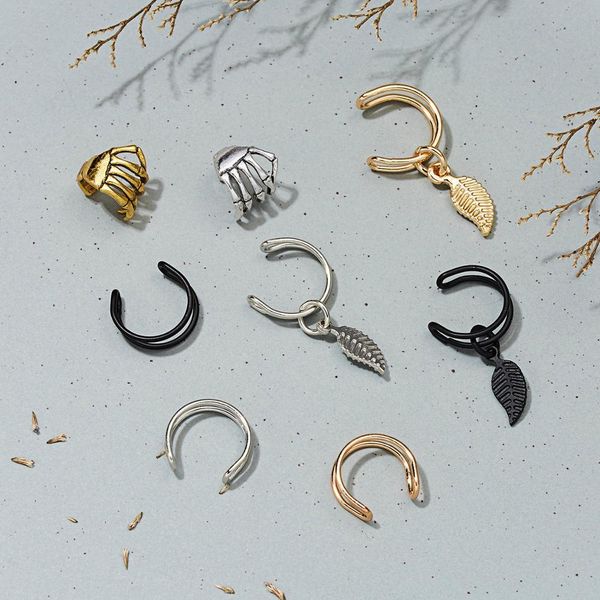 1шт punk rock уха клип манжета wrap серьги нет пирсинг u образный зажим на хрящ earcuffs листьев pendientes серьги ювелирных изделий jlltda, Golden
1шт punk rock уха клип манжета wrap серьги нет пирсинг u образный зажим на хрящ earcuffs листьев pendientes серьги ювелирных изделий jlltda, Golden