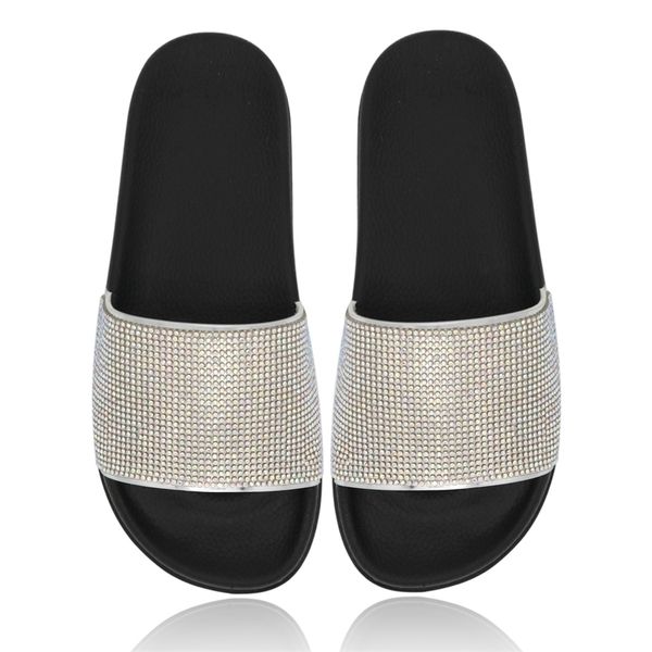 swonco rhinestone slipper summer footwear new female golden/sliver casaul shoes for woman slide slippers ladies y200424, Black
swonco rhinestone slipper summer footwear new female golden/sliver casaul shoes for woman slide slippers ladies y200424, Black