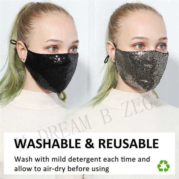 shield womenreusable cotton bling shiny sequins washable mask dustproof mouth face cover designer party m
shield womenreusable cotton bling shiny sequins washable mask dustproof mouth face cover designer party m