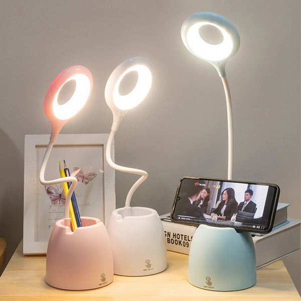 2000/4000mah table lamp flexible reading ring light led rechargeable touch with phone power bank function hoder pen holder pot
2000/4000mah table lamp flexible reading ring light led rechargeable touch with phone power bank function hoder pen holder pot