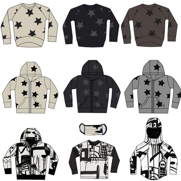 kids sweaters 2020 new autumn winter brand boys girls cute stars print hooded sweatshirts baby child fashion outwear clothes lj201127, Black
kids sweaters 2020 new autumn winter brand boys girls cute stars print hooded sweatshirts baby child fashion outwear clothes lj201127, Black