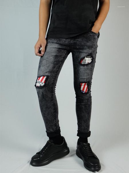 new style jeans for men casual classic slim stretch soft denim trousers male on long pants size 30-361, Blue 
new style jeans for men casual classic slim stretch soft denim trousers male on long pants size 30-361, Blue