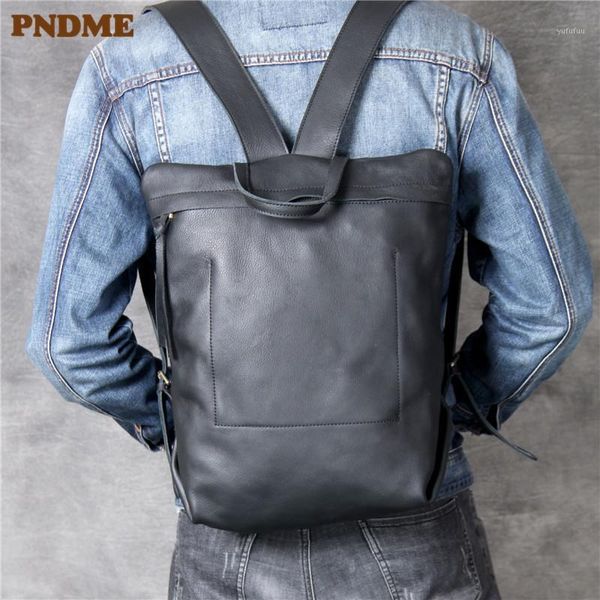genuine leather minimalist men's backpack casual simple soft first layer cowhide women's travel black backpack bookbag1
genuine leather minimalist men's backpack casual simple soft first layer cowhide women's travel black backpack bookbag1