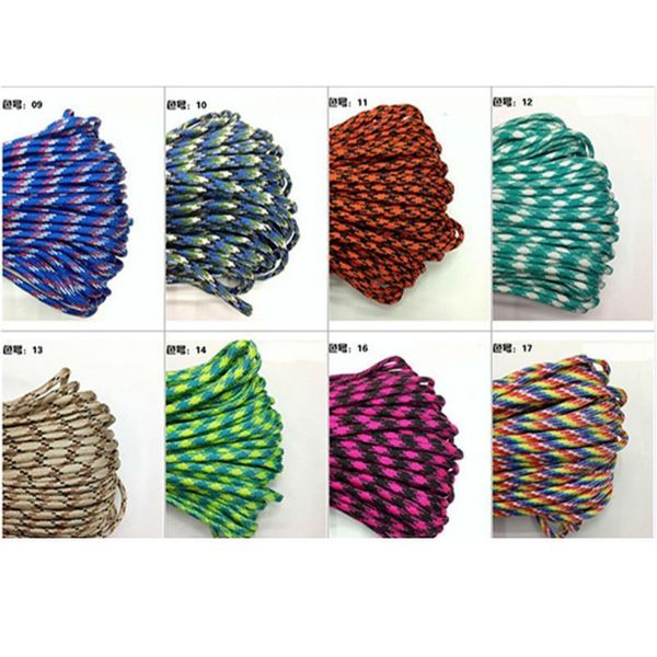 20pc/lot paracord 550 parachute rope 7 core strand 100ft paracord for climbing camping buckles bracelet 108 colors qylfft
20pc/lot paracord 550 parachute rope 7 core strand 100ft paracord for climbing camping buckles bracelet 108 colors qylfft