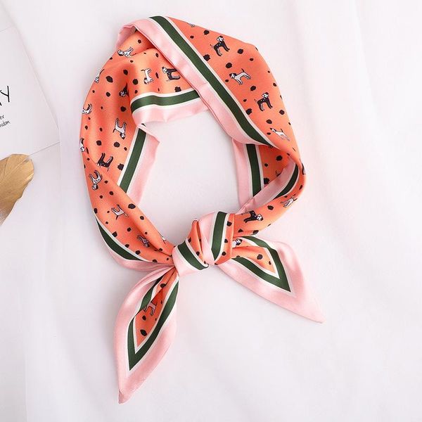 fashion animal print women silk scarf small handle bag ribbons handkerchief female hair scarves foulard, Blue;gray
fashion animal print women silk scarf small handle bag ribbons handkerchief female hair scarves foulard, Blue;gray