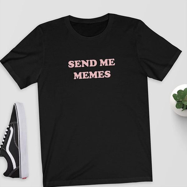 send me memes t shirt women funny tee graphic shirt tumble t clothing crewneck fashion 3xl plus size t drop ship, White
send me memes t shirt women funny tee graphic shirt tumble t clothing crewneck fashion 3xl plus size t drop ship, White