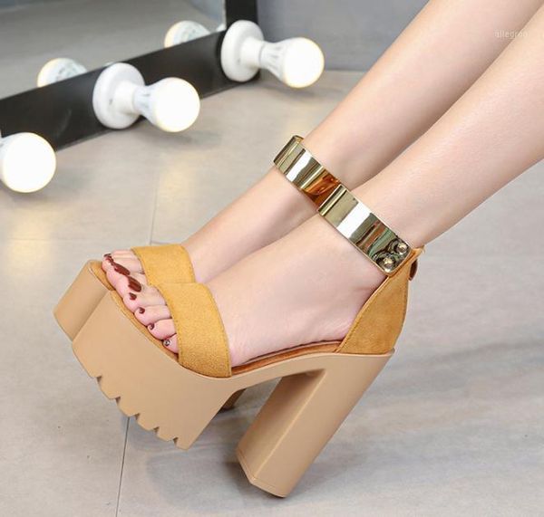 sandals women 14cm heels runway 2021 thick high-heeled platform waterproof models walk show high sandals1, Black
sandals women 14cm heels runway 2021 thick high-heeled platform waterproof models walk show high sandals1, Black