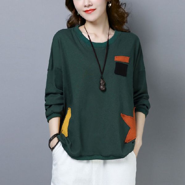 spring and autumn new leisure fashion long sleeve t- crew neck women's 2019 korean loose thin t-shirt big bottom shirt nzmmb, White;black
spring and autumn new leisure fashion long sleeve t- crew neck women's 2019 korean loose thin t-shirt big bottom shirt nzmmb, White;black