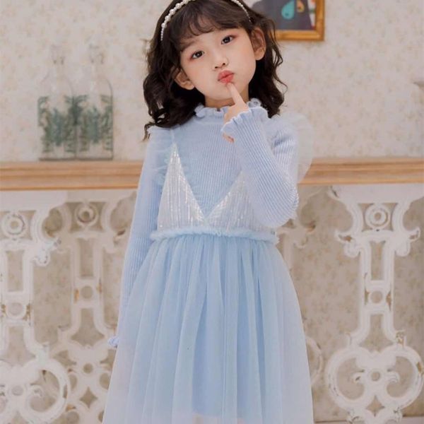 girl's autumn children's screen two piece mh stitching woolen drs sequin princs skirt, Red;yellow
girl's autumn children's screen two piece mh stitching woolen drs sequin princs skirt, Red;yellow
