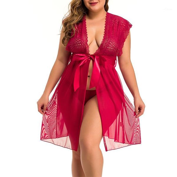 gordo lencería erótica de mujer de encaje hueco-hacia fuera vestido noche con g cadena panty talla grande ropa dor1, Black;red
gordo lencería erótica de mujer de encaje hueco-hacia fuera vestido noche con g cadena panty talla grande ropa dor1, Black;red