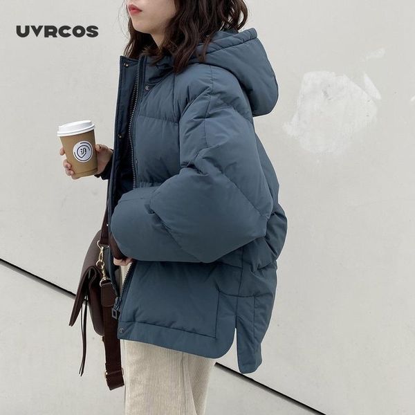 uvrcos parka women 2020 winter jacket women coats hooded down cotton coats female parka thick oversize padded lining winter fema, Black
uvrcos parka women 2020 winter jacket women coats hooded down cotton coats female parka thick oversize padded lining winter fema, Black