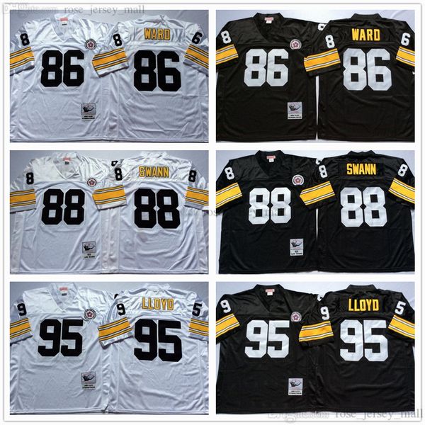 ncaa 75th vintage football 86 hines ward jerseys stitched 88 lynn swann 95 greg lloyd jersey mitchell & ness black white, Black;red
ncaa 75th vintage football 86 hines ward jerseys stitched 88 lynn swann 95 greg lloyd jersey mitchell & ness black white, Black;red
