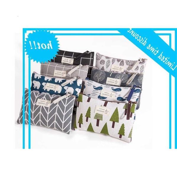 120pcs 2021 whale sea bear graid printed canvas multifunctional large capacity makeup bag zipper toilertry organize storage pouch
120pcs 2021 whale sea bear graid printed canvas multifunctional large capacity makeup bag zipper toilertry organize storage pouch