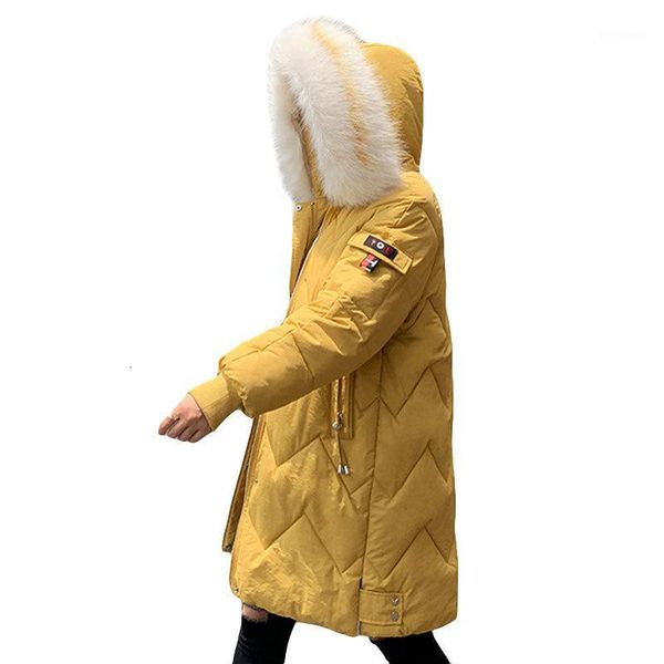 causal big faux fur collar women's winter jackets and coats 2019 new hooded parkas for women wadded jacket warm outwear1, Black
causal big faux fur collar women's winter jackets and coats 2019 new hooded parkas for women wadded jacket warm outwear1, Black