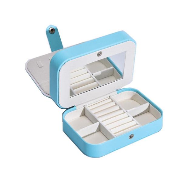 new style ear stud earrings ring storage box necklace bracelet ornament portable jewelry storage box, Pink;blue
new style ear stud earrings ring storage box necklace bracelet ornament portable jewelry storage box, Pink;blue