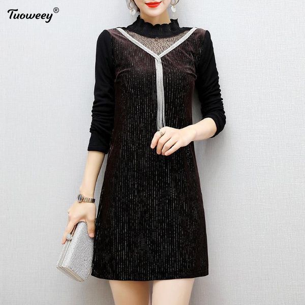 korean hollow out dress women autumn long sleeve mini dress sweet stand collar office lady vestidos de fiesta1, Black;gray
korean hollow out dress women autumn long sleeve mini dress sweet stand collar office lady vestidos de fiesta1, Black;gray