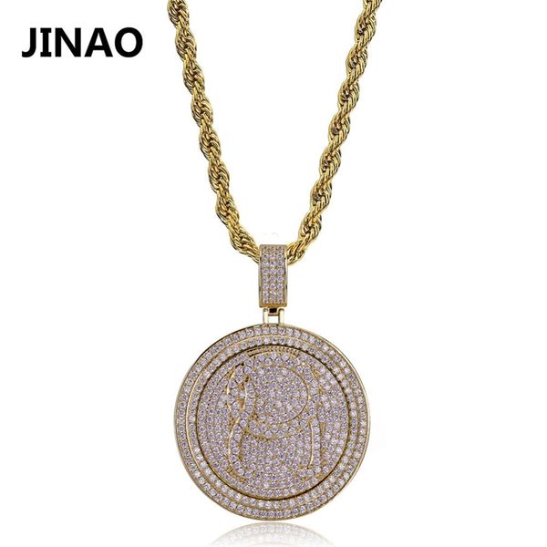 jinao new fashion cubic zircon hip hop jewelry pendant necklace stainless steel chain iced out chain qc spinner pendant men gift 201013, Silver
jinao new fashion cubic zircon hip hop jewelry pendant necklace stainless steel chain iced out chain qc spinner pendant men gift 201013, Silver