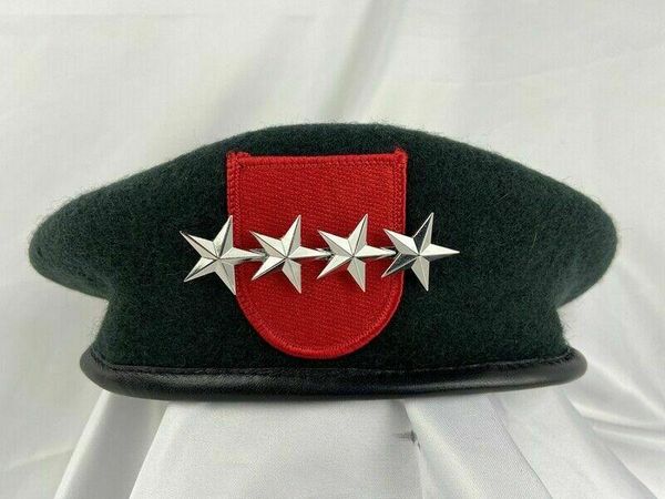 berets us army 7th special forces group airborne green beret officer 4 star general rank hat cap, Blue;gray
berets us army 7th special forces group airborne green beret officer 4 star general rank hat cap, Blue;gray