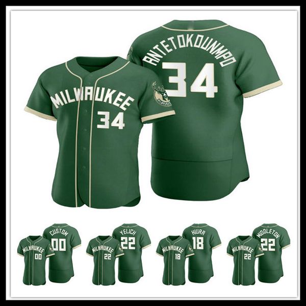 milwaukee bucks men women youth giannis antetokounmpo khris middleton baseball basketball jerseys crossover edition, Black
milwaukee bucks men women youth giannis antetokounmpo khris middleton baseball basketball jerseys crossover edition, Black