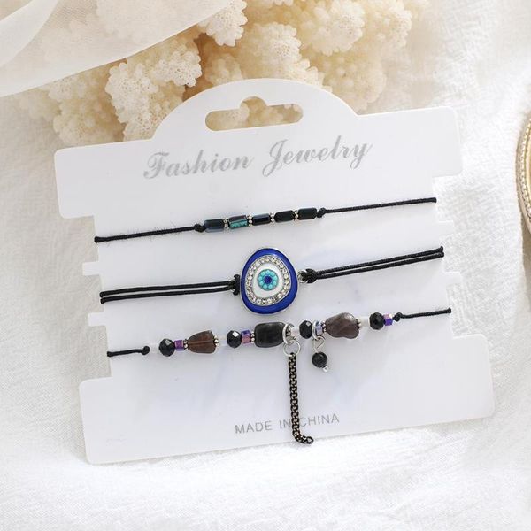 3 pcs/set turkish evil eye lucky kabbalah bracelet kit adjustable blue evil eye beads luck bracelet jewelry unisex, Golden;silver
3 pcs/set turkish evil eye lucky kabbalah bracelet kit adjustable blue evil eye beads luck bracelet jewelry unisex, Golden;silver