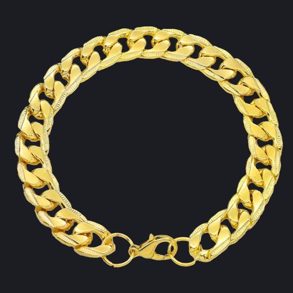 новая мода кубинский link chain гашение pattern мужчины браслет hip hop punk себе браслет мужской напульсник ювелирные подарки, Black
новая мода кубинский link chain гашение pattern мужчины браслет hip hop punk себе браслет мужской напульсник ювелирные подарки, Black