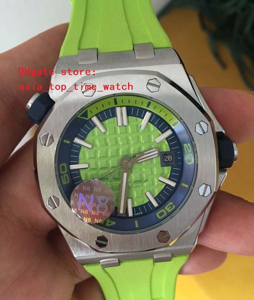 watch stainless steel 42mm green dial mechanical automatic mens watch watches, Slivery;brown
watch stainless steel 42mm green dial mechanical automatic mens watch watches, Slivery;brown