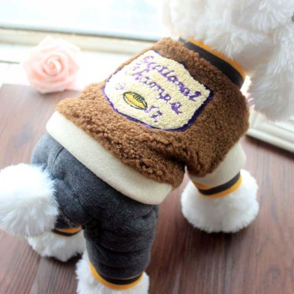 dog apparel pet bichon small puppy teddy plus velvet thick warm clothes autumn and winter four-legged coat
dog apparel pet bichon small puppy teddy plus velvet thick warm clothes autumn and winter four-legged coat