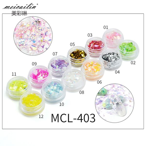12 jars/set holo glitter nail sequin exquisite irregular candy color paillette flakes tips 3d uv gel polish nail art decorations, Silver;gold
12 jars/set holo glitter nail sequin exquisite irregular candy color paillette flakes tips 3d uv gel polish nail art decorations, Silver;gold