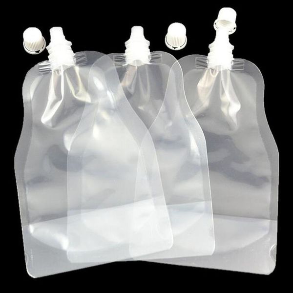 a-250ml stand-up transparent plastic drink packaging bag spout pouch for beverage liquid diy juice milk coffee za4193 
a-250ml stand-up transparent plastic drink packaging bag spout pouch for beverage liquid diy juice milk coffee za4193