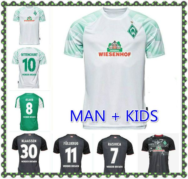 thailand 20 21 sv werder bremen pizarro home away soccer jerseys 2020 2021 green klaassen fullkrug bittencourt rashica white football shirts, Black;yellow
thailand 20 21 sv werder bremen pizarro home away soccer jerseys 2020 2021 green klaassen fullkrug bittencourt rashica white football shirts, Black;yellow