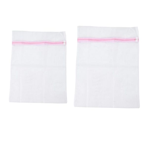 2pcs laundry underwear net mesh washing machine bag socks lingerie bra bag - 30x40cm & 40x50cm
2pcs laundry underwear net mesh washing machine bag socks lingerie bra bag - 30x40cm & 40x50cm