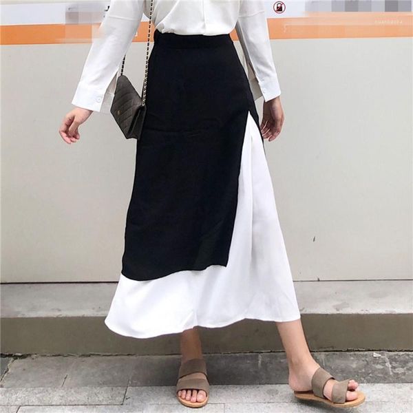 korean women patchwork skirt summer black chiffion a line midi skirts 2020 casual style skirts janpan fashion1
korean women patchwork skirt summer black chiffion a line midi skirts 2020 casual style skirts janpan fashion1