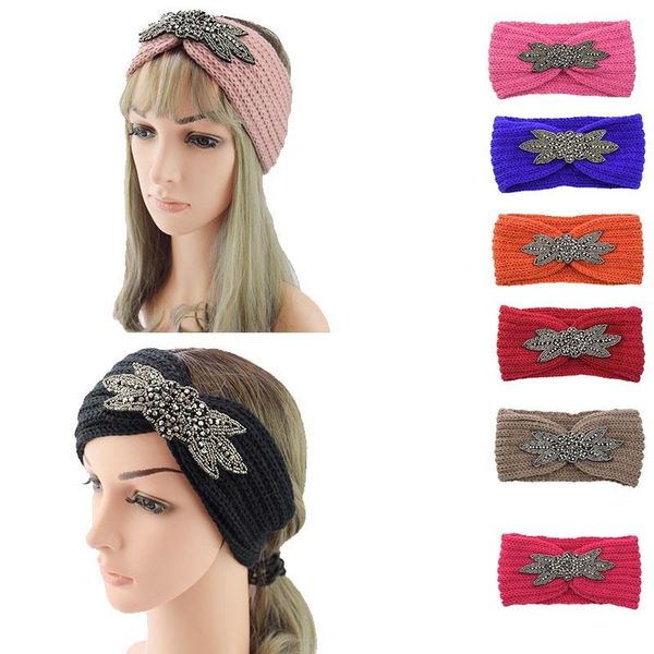 fashion crystal knitted wool hairband sports headband headband warm ear, Golden;silver
fashion crystal knitted wool hairband sports headband headband warm ear, Golden;silver