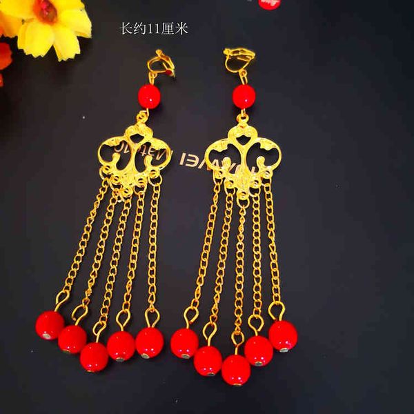 charms earrings chinese clip bridal crest accessories xiuhe suit hook jewelry, Golden
charms earrings chinese clip bridal crest accessories xiuhe suit hook jewelry, Golden
