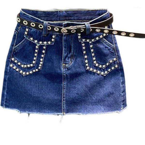 fashion rivets denim skirt women high waist anti-glare package hip a-line mini skirt1, Black
fashion rivets denim skirt women high waist anti-glare package hip a-line mini skirt1, Black