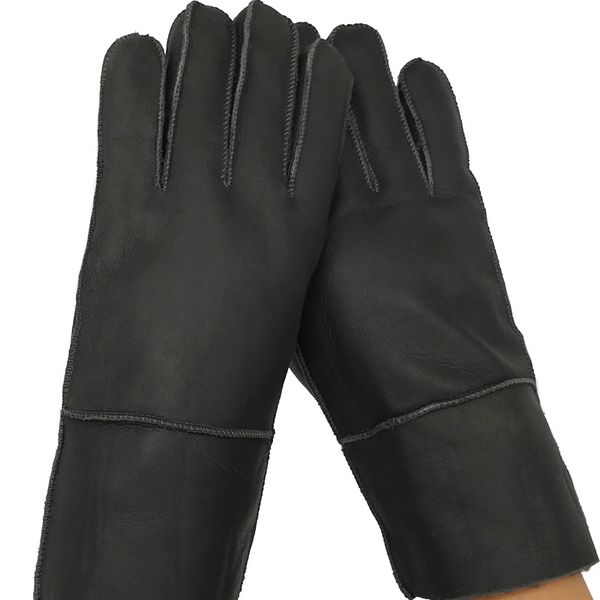 integrated gloves sheepskin wool men' autumn and winter, genuine leather for men, thickening of cashmere, separate fingers, warm, Blue;gray
integrated gloves sheepskin wool men' autumn and winter, genuine leather for men, thickening of cashmere, separate fingers, warm, Blue;gray
