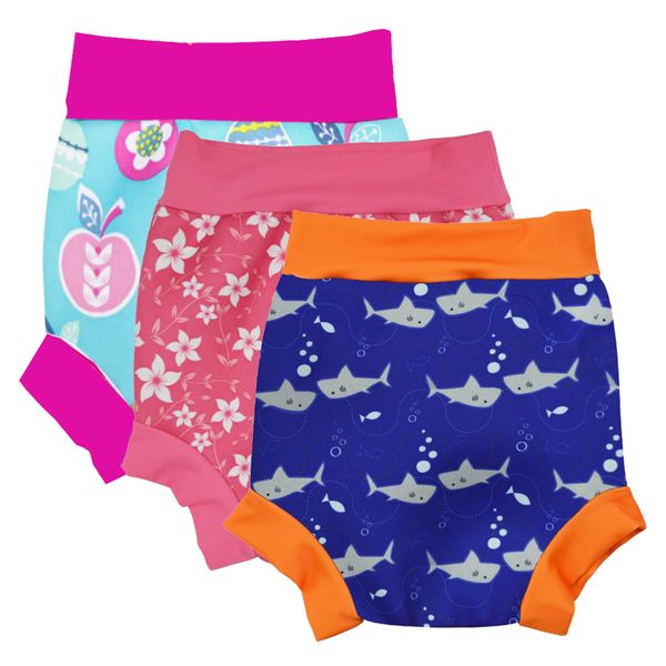 baby cloth diaper pool pant 3 sizes baby diapers nappies for swimming trunk polyester infant children swim diaper 1016