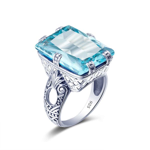 szjinao fashion jewelry brands retro style antiek large blue aquamarine 925 sterling silver rings for women lote anillos
szjinao fashion jewelry brands retro style antiek large blue aquamarine 925 sterling silver rings for women lote anillos