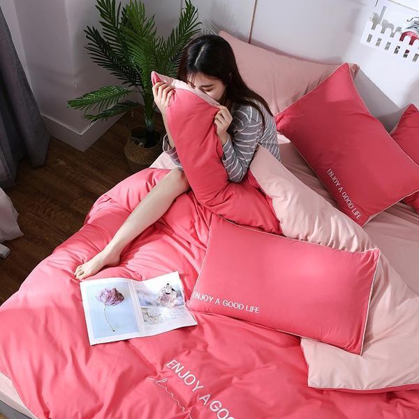 nordic luxury embroidery 4pcs bedding set duvet cover pillowcase flat bed sheet sanding bed linen enjoy a good life1
nordic luxury embroidery 4pcs bedding set duvet cover pillowcase flat bed sheet sanding bed linen enjoy a good life1