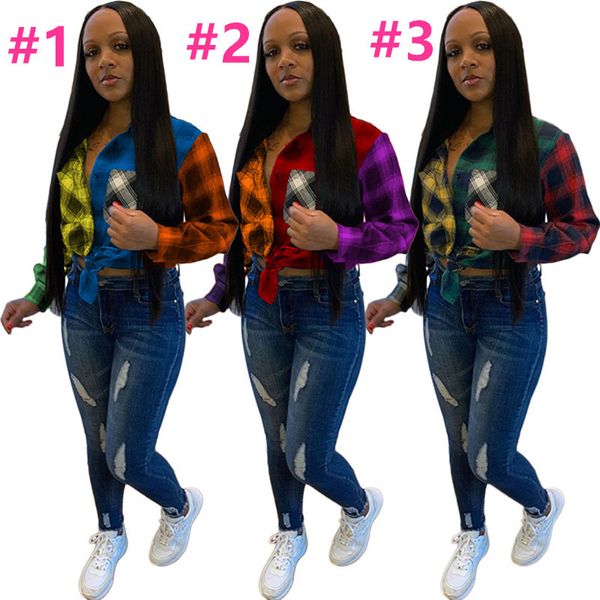 fashion womens blouses plaid patchwork color long sleeves plus size autumn winter women lady shirt casual female blouse f101906, White
fashion womens blouses plaid patchwork color long sleeves plus size autumn winter women lady shirt casual female blouse f101906, White