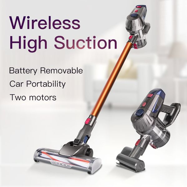 zek-k7 cordless handheld stick multifunction dry vacuum cleaner for home use