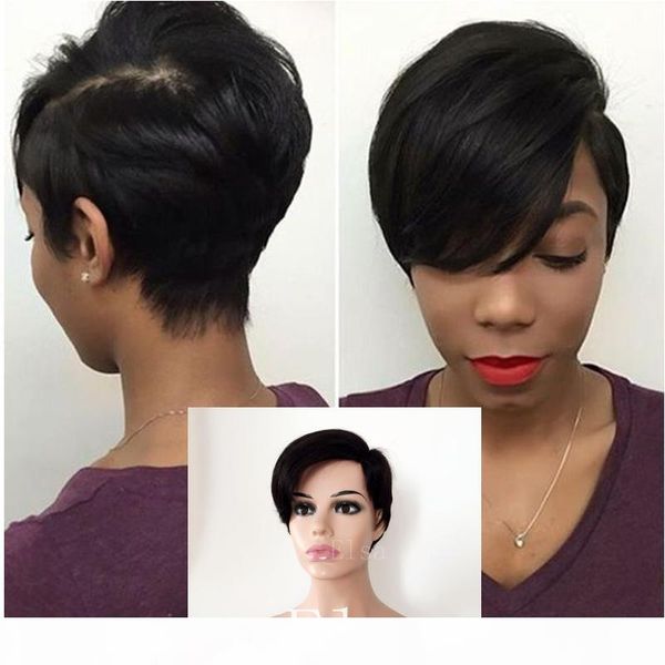 human hair pixie cut wigs with lace front brazilian straight short human hair wigs for black women short bob pre plucked bleached knots, Black;brown
human hair pixie cut wigs with lace front brazilian straight short human hair wigs for black women short bob pre plucked bleached knots, Black;brown