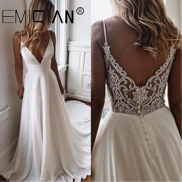 long chiffon boho beach wedding gown,summer a line simple white bride wedding dress, v neck bridal party dress,vestido de noiva 201113, White;black
long chiffon boho beach wedding gown,summer a line simple white bride wedding dress, v neck bridal party dress,vestido de noiva 201113, White;black