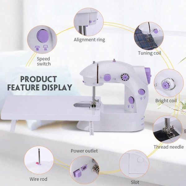 small sewing machine electric single needle mini home mini sewing machine portable automatic handheld abs, Black
small sewing machine electric single needle mini home mini sewing machine portable automatic handheld abs, Black