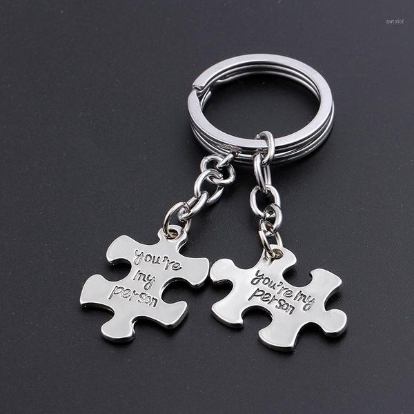 you are my person 2 pcs set keychain for men women lovers key ring chain couple jewelry love forever gift1, Silver
you are my person 2 pcs set keychain for men women lovers key ring chain couple jewelry love forever gift1, Silver