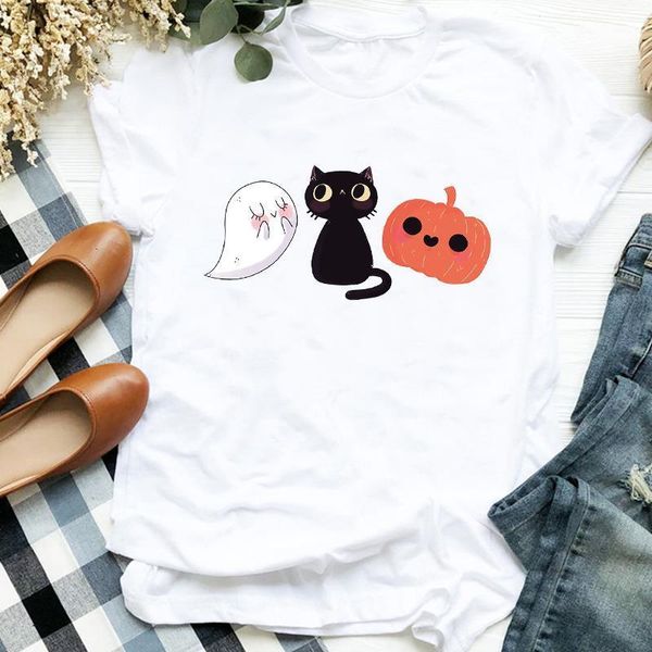 women lady cat pumpkin lovely printing autumn fall halloween print tshirt shirt clothes graphic female t tee womens t-shirt, White
women lady cat pumpkin lovely printing autumn fall halloween print tshirt shirt clothes graphic female t tee womens t-shirt, White