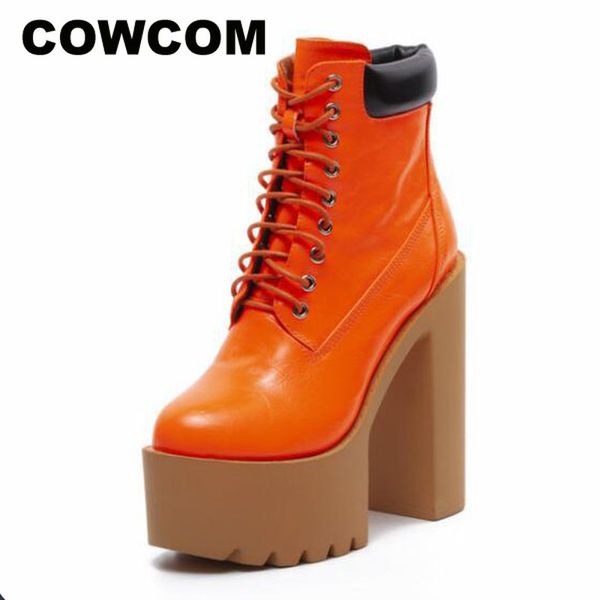 boots cowcom 2021 women yellow orange platfrom lace up high-heeled waterproof platform women's winter shoes, Black
boots cowcom 2021 women yellow orange platfrom lace up high-heeled waterproof platform women's winter shoes, Black