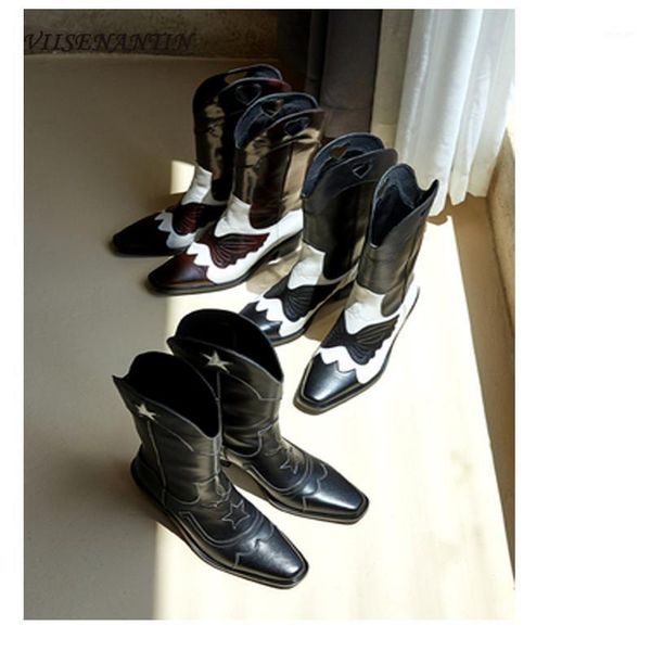 boots 2021 autumn winter retro embroidery western leather female long barrel thick-heel pointed cowboy knight boot1, Black
boots 2021 autumn winter retro embroidery western leather female long barrel thick-heel pointed cowboy knight boot1, Black